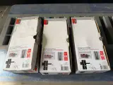 3x SKG3 deurkruk en voordeurknop op langschild met kerntrekbeveiliging 245x50mm PC55 zwart STARX – kavel bij Onlineveilingmeester, Hoogeveen