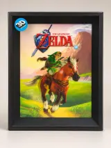 3x (3D) Poster inclusief lijst Zelda/StarWars – foto 3 – kavel bij Onlineveilingmeester