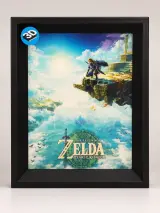 6x (3D) Poster inclusief lijst Zelda/StarWars – kavel bij Onlineveilingmeester