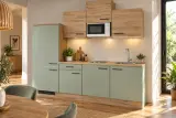 Design Keuken - inclusief apparatuur, Varadero, mint/beuken – kavel bij Onlineveilingmeester