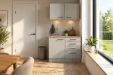 Design Keuken - inclusief apparatuur, Marco, sky grey – foto 2 – kavel bij Onlineveilingmeester