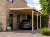 Carport 750x300x270 cm, Wand – kavel bij Onlineveilingmeester
