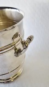 Verzilverde champagne-of ijsemmer Christofle – foto 4 – kavel bij De Kringwinkel, Lochristi