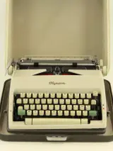 Vintage Olympia SM4 typmachine – foto 2 – kavel bij De Kringwinkel, Antwerpen