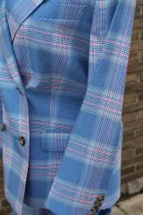 Geruite blazer en broek 'Essentiel Antwerp' – foto 6 – kavel bij De Kringwinkel, Brecht