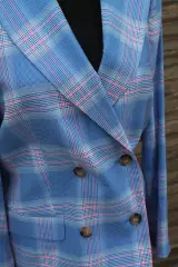 Geruite blazer en broek 'Essentiel Antwerp' – foto 7 – kavel bij De Kringwinkel, Brecht