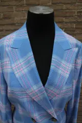 Geruite blazer en broek 'Essentiel Antwerp' – foto 8 – kavel bij De Kringwinkel, Brecht