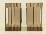 Set van 2 vintage Wittner LP-/Platenhouders – kavel bij De Kringwinkel, Antwerpen