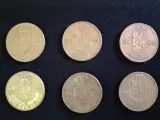 Set van 6 x 100 Belgische Franken 1951 – kavel bij De Kringwinkel, Ieper
