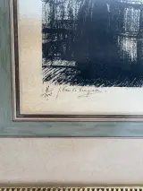Ets / Lithografie Jules Van de Veegaete – Gecertificeerd (8/100) – foto 3 – kavel bij De Kringwinkel, Gent