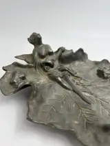 Decoratief metalen blad met engel en luit – foto 4 – kavel bij De Kringwinkel, Gent