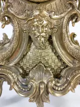 Imperial schouwklok in rococo stijl met quartz uurwerk – foto 5 – kavel bij De Kringwinkel, Turnhout