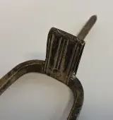 Antieke metalen sporenstaaf – foto 8 – kavel bij De Kringwinkel, Aalst