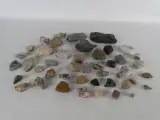Verzameling diverse mineralen en gesteenten – kavel bij De Kringwinkel, Heverlee