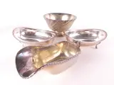Vintage lot van voornamelijk verzilverde metalen voorwerpen(23 stuks-7,82 kg) – foto 6 – kavel bij De Kringwinkel, Heverlee