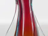 Murano Stijl Glazen Vaas met Rode Kern | Vintage Art Glass – foto 7 – kavel bij De Kringwinkel, Heverlee