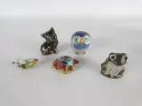 Set van 10 Cloisonné miniatuur vazen en beeldjes – foto 2 – kavel bij De Kringwinkel, Heverlee