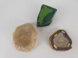 Set van diverse mineralen en agaatschijven – foto 10 – kavel bij De Kringwinkel, Heverlee