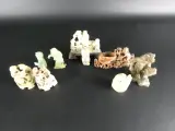 Set van 9 Chinese beeldjes en sculpturen – foto 2 – kavel bij De Kringwinkel, Heverlee