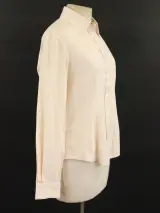 Burberry damesblouse in lichtcrème/poederroze kleur - Size S – foto 3 – kavel bij De Kringwinkel, Antwerpen