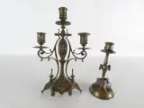 Set van twee vintage kandelaars – kavel bij De Kringwinkel, Heverlee
