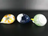 Set van 7 decoratieve glazen vogelfiguren – foto 7 – kavel bij De Kringwinkel, Heverlee
