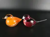 Set van 7 decoratieve glazen vogelfiguren – foto 8 – kavel bij De Kringwinkel, Heverlee