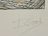 Ivan Good gesigneerd grafisch werk naar Ensor 39/70 – foto 8 – kavel bij De Kringwinkel, Antwerpen