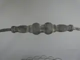 Tweeledig metalen etagère met glazen schalen – foto 2 – kavel bij De Kringwinkel, Diest