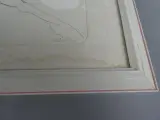 Ingelijste gravure van paarden door Octave Landuyt – foto 7 – kavel bij De Kringwinkel, Diest