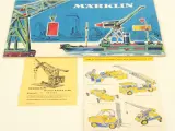 Partij vintage Meccano & Märklin metalen bouwsets met onderdelen en documentatie – foto 5 – kavel bij De Kringwinkel, Antwerpen