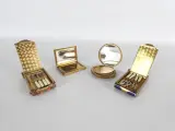 Vier Vintage Art Deco Cosmetica- en Verzorgingssets – kavel bij De Kringwinkel, Heverlee