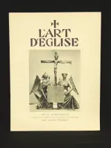 L'Art Deglise & L' Artisan et Les Arts Liturgiqves lot van 14 grootformaat foto en illustratieve magazines – foto 6 – kavel bij De Kringwinkel, Antwerpen