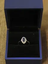 Sterling zilveren entourage ring – kavel bij De Kringwinkel, Antwerpen