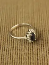 Sterling zilveren entourage ring – foto 3 – kavel bij De Kringwinkel, Antwerpen