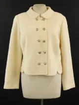 ST. John Klassieke wollen damesblazer met dubbele rij goudkleurige knopen – foto 2 – kavel bij De Kringwinkel, Antwerpen