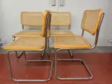Set van 4 vintage Cesca-stoelen – foto 4 – kavel bij De Kringwinkel, Ninove