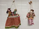 2 Indiase Kathputli-marionetten – foto 2 – kavel bij De Kringwinkel, Liedekerke