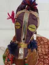 2 Indiase Kathputli-marionetten – foto 6 – kavel bij De Kringwinkel, Liedekerke