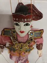 2 Indiase Kathputli-marionetten – foto 9 – kavel bij De Kringwinkel, Liedekerke