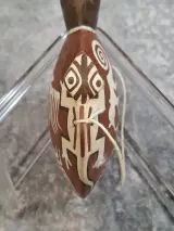 Peruaanse Nazca-stijl decoratieve aardewerken miniatuur-kruikjes – foto 6 – kavel bij De Kringwinkel, Gent