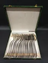 24-delige bestekset in originele cassette – kavel bij De Kringwinkel, Ninove
