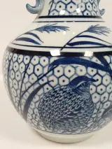 Handgeschilderde Japanse vaas – foto 3 – kavel bij De Kringwinkel, Ronse
