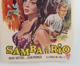 Originele vintage filmposter “Samba à Rio” – foto 2 – kavel bij De Kringwinkel, Geraardsbergen