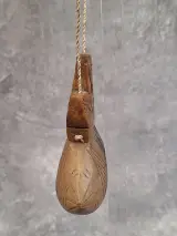 Toraja handgesneden houten betelnootdoosjes uit Sulawesi - Indonesië – foto 5 – kavel bij De Kringwinkel, Gent