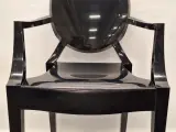 Kartell Louis Ghost by Philippe Starck - Iconische designstoel in diep zwart – foto 4 – kavel bij De Kringwinkel, Gent