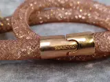 Swarovski stardust double bracelet / choker - Rose Gold – foto 3 – kavel bij De Kringwinkel, Gent