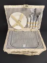 casa.pro (White Series) picknickmand – foto 3 – kavel bij De Kringwinkel, Leopoldsburg