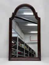 Vintage Deknudt Mirrors wandspiegel – Belgische elegantie in warme houttinten – foto 2 – kavel bij De Kringwinkel, Gent