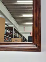 Vintage Deknudt Mirrors wandspiegel – Belgische elegantie in warme houttinten – foto 10 – kavel bij De Kringwinkel, Gent